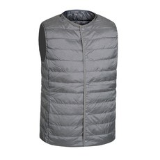 티팜 스포츠 아웃도어 초경량 라운드 패딩조끼