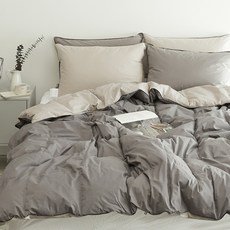 La Pomme 四季被被套, 炭灰色