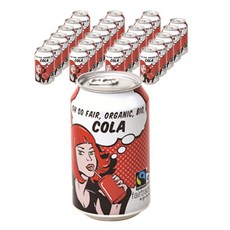 다온엠엔씨 유기농 옥스팜 공정무역 콜라, 24개, 330ml