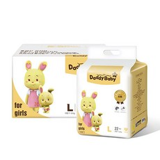 Daddy Baby 優質褲型尿布 女童, L, 88片