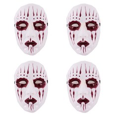 PARTYSHOW 血淚塑膠面具 4入, 混色