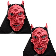 PARTYSHOW 亮光惡魔連帽面具, 混合顏色