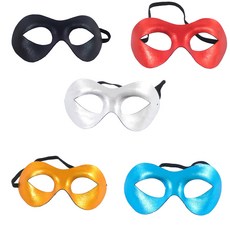 PARTYSHOW 威尼斯蘇洛面具5款, 銀色, 藍色, 黑色, 紅色, 金色