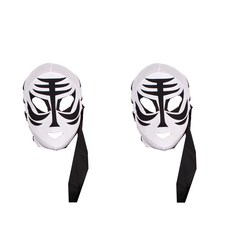PARTYSHOW 老虎面具 2入, 混合顏色, 2個