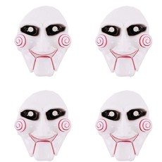 PARTYSHOW 奪魂鋸面具 一般款, 混合色, 4個