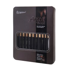 giorgione 水彩畫筆 12件組, 12把刷子, 1套