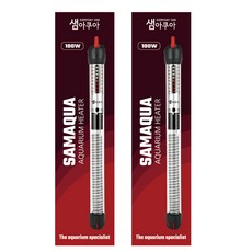 Samaqua 水族箱加熱器 X-511-100w, 2個