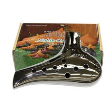 noble Ocarina 高貴的中音陶笛, 貴族鈦AC, 黑珍珠