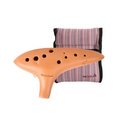 삼익악기 도자기 오카리나, OAF, 연주황, 1개