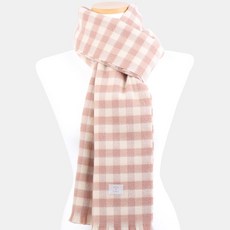 롸잇나우 리네아 체크 머플러