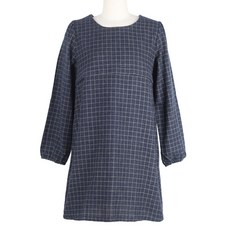 엠오엠 임부복 체크 수유 임산부 원피스