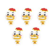 아이콘스 카카오프렌즈 리틀프렌즈 PVC 패치, 튜브, 5개