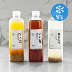 달 보드레 식혜 500ml + 수정과 500ml + 호박 500ml (냉동), 1세트