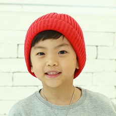 MUXUE 童款素色針織毛帽