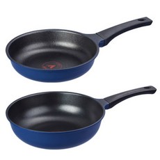 보그트 페스타 후라이팬 B세트, 로얄블루, 프라이팬 28cm + 궁중팬 28cm
