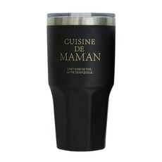 DALPAENGI LIVING 隨行保溫杯, 黑色, 887ml