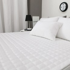 보몽드 내츄럴 극세사 누빔패드, 화이트