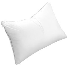 DALZAM 可水洗防塵超細纖維枕芯, 白色的