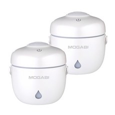 모가비 휴대용 미니 USB 가습기 2p, MOG-209(화이트)