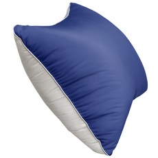 DALZAM 可水洗防塵超細纖維枕芯, 海軍+灰色