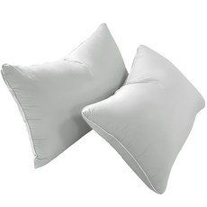 DALZAM 可水洗防塵超細纖維枕芯, 純灰色