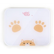 D.GREY 柴犬圖案電子體重計, DGS-004, 混色