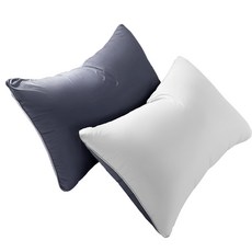 DALZAM 可水洗防塵超細纖維枕芯, 木炭+灰色