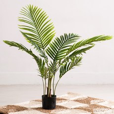 RYMD 포시즌 조화 야자 나무, 혼합 색상, 1개