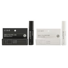 생활도감 구강 스프레이 스트롱 10ml + 마일드 10ml, 1세트