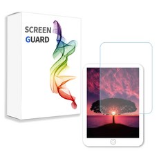 Modison 防刮防指紋疏油塗層平板電腦螢幕保護貼 2入, 單一顏色