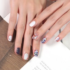 젤리넬리 솔비 젤네일 스티커, 블랙스완, 1개