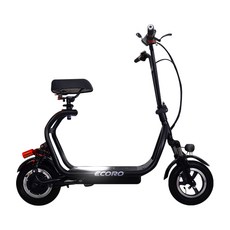에이유테크 전동스쿠터 에코로 S50 48V, ECORO S50, 블랙, 1개