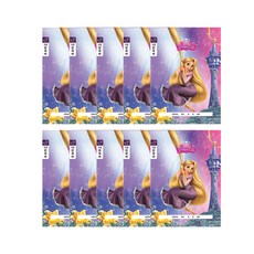 디즈니 캐릭터 초등노트 여아용 10칸 국어노트, 혼합 색상, 10개