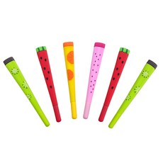 Bluemato 水果墨水筆 黑色 PEN003 4款, 隨機出貨, 6個