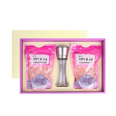 Himalaya 喜瑪拉雅玫瑰鹽 500g 2入+陶瓷研磨罐, 1套