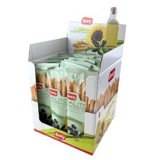 Quely 麵包棒 黑橄欖口味, 50g, 22包