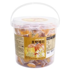 COLOR FOODS 南瓜口味軟糖 提把桶裝, 1kg, 1桶