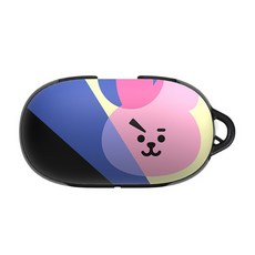 BT21 宇宙明星 Galaxy Buds 耳機硬殼保護套 A款, 單一商品, COOKY