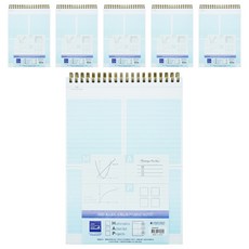 OXFORD Sangcheol 數學筆記本 A5 80 張, 隨機發貨, 6個