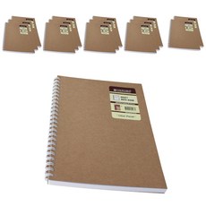 OXFORD 牛皮紙易撕線圈橫線筆記本 A6 左翻 70張, 15個, 混合顏色