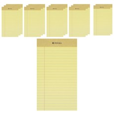 OXFORD 迷你版牛皮紙筆記本 50張, 15份, 黃色