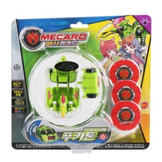 빠샤메카드 푸카톤 + 분리파츠 + SECRET 메카드 랜덤 발송 3p 로봇 장난감, 혼합 색상, 1개