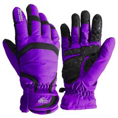 Jeko Craft 防寒冬季觸控手套, 紫色