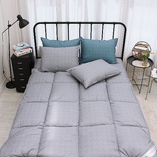 Episode 1 Haim高密度超細纖維鬆緊帶床墊, 灰色