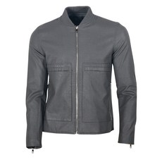 Well Spring 男士雙口袋皮革套頭衫 MCOWS7069W9