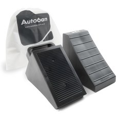 Autoban 車用輪擋 BK 2入 + 不織布袋, 1套