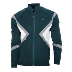 KIM YOUNG JOO SPORTS 男士偏色針織三角色拉鍊套頭衫 COYG6005W9