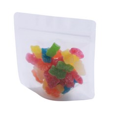 橫式透明拉鍊站立袋 迷你, 50個, 1個, 迷你(XS)