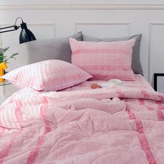 스코홈 THE두꺼운 착번아웃 극세사 차렵이불