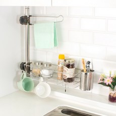 Dadaliving 單層廚房收納架, 混色